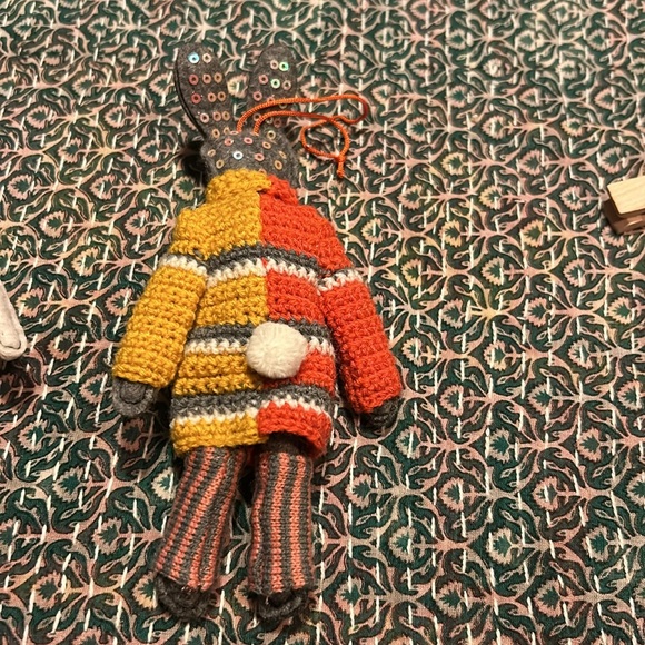 Anthropologie Bunny Christmas Ornaments - Set of 2 - Picture 5 of 7